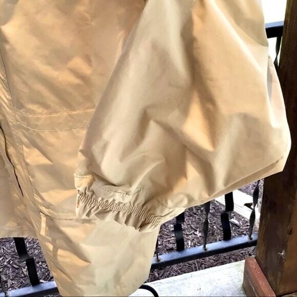 MAX STUDIO BEIGE UTILITY JACKET WITH HOOD M NWT - Picture 3 of 11